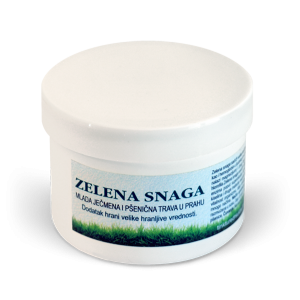ZELENA SNAGA - organska, sirova